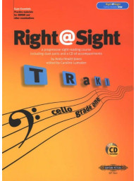 Caroline Lumsden: Right-Sight - Cello, Grade 1 (not na violoncello, klavír)(+audio)