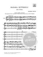 Giacomo Puccini: Madame Butterfly (partitura, noty)