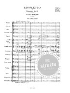 Giuseppe Verdi: Rigoletto (partitura, noty)