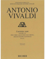 Antonio Vivaldi: Laetatus sum RV 827 (noty, partitura)