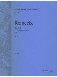 Carl Reinecke: Flötenkonzert D-dur op. 283 (noty, partitura)