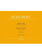 Franz Schubert: Allegro in A minor op. post. 144 D 947 (noty na čtyřruční klavír)