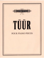 Erkki-Sven Tüür: Four Piano Pieces (noty na klavír)
