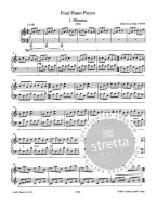 Erkki-Sven Tüür: Four Piano Pieces (noty na klavír)