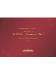 J.S. Bach: Notebook for Wilhelm Friedemann Bach 1720 (noty na klavír)