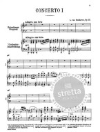 Ludwig van Beethoven: Concerto No.1 In C Op.15 (noty na čtyřruční klavír)