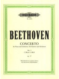 Ludwig van Beethoven: Concerto No. 3 In C Minor Op. 37 (noty na čtyřruční klavír)