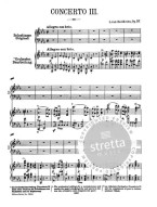 Ludwig van Beethoven: Concerto No. 3 In C Minor Op. 37 (noty na čtyřruční klavír)