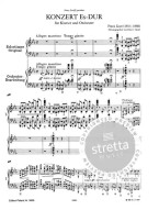Franz Liszt: Piano Concerto No.1 in E Flat Major (noty na čtyřruční klavír)