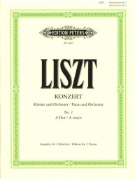 Franz Liszt: Konzert Nr. 2 A-Dur (noty na čtyřruční klavír)