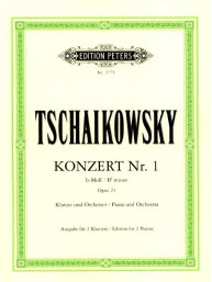 P.I. Čajkovskij: Concerto No. 1 In B Flat Minor Op. 23 (noty na čtyřruční klavír)