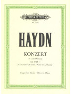 Joseph Haydn: Piano Concerto No.11 In D Hob.XVIII (noty na čtyřruční klavír)