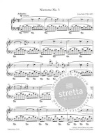 John Field: Nocturne No. 5 (noty na klavír)