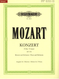 W.A. Mozart: Konzert F-Dur Nr.19 KV459 (noty na čtyřruční klavír)