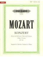 W.A. Mozart: Konzert D-Moll KV 466 (noty na čtyřruční klavír)