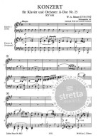 W.A. Mozart: Konzert A-Dur KV 488 (noty na čtyřruční klavír)