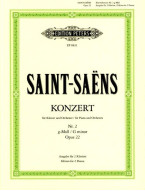 Camille Saint-Saëns: Piano Concerto No.2 In G Minor Op.22 (noty na čtyřruční klavír)