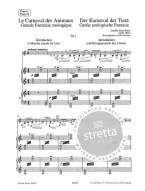 Camille Saint-Saëns: Carnaval Des Animaux  (noty na čtyřruční klavír)