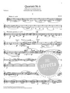 Béla Bartók: String Quartet No. 6 (noty pro smyčcový kvartet party)