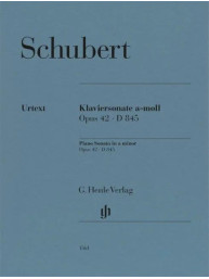 Franz Schubert: Piano Sonata A minor op. 42 D 845 (noty na klavír)
