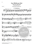 Edvard Grieg: From Holberg's Time op. 40 (noty pro smyčcový soubor, party)