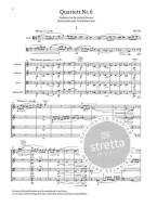 Béla Bartók: String Quartet No. 6 (noty pro smyčcový kvartet, studijní partitura)