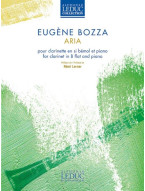 Eugéne Bozza: Aria (noty na klarinet, klavír)
