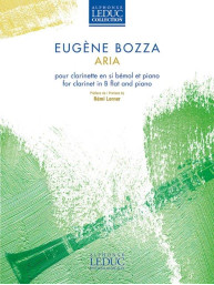 Eugéne Bozza: Aria (noty na klarinet, klavír)