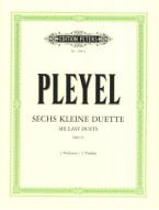 Ignaz Josef Pleyel: 6 Easy Duets Op.8 (noty na housle)