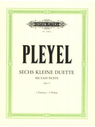 Ignaz Josef Pleyel: 6 Easy Duets Op.8 (noty na housle)