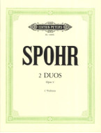 Louis Spohr: 2 Duos Op. 9 (noty na housle)