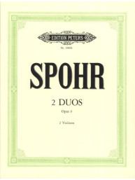 Louis Spohr: 2 Duos Op. 9 (noty na housle)