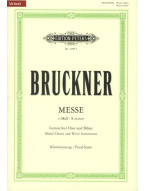 Anton Bruckner: Messe e-Moll WAB 27 - SATB (noty na sborový zpěv, klavír)