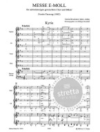 Anton Bruckner: Messe e-Moll WAB 27 - SATB (noty na sborový zpěv, klavír)