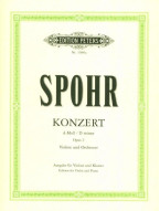 Louis Spohr: Concerto No.2 in D minor Op.2 (noty na housle, klavír)