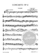 Louis Spohr: Concerto No.2 in D minor Op.2 (noty na housle, klavír)