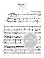 Ferdinand Küchler: Concertino D-Dur Op.15 (noty na housle, klavír)