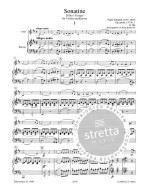 Franz Schubert: Drei Sonatinen op. 137 D 384/385/408 (noty na housle, klavír)