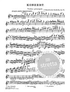 Felix Mendelssohn: Concerto in E minor Op.64 (noty pro housle, klavír)