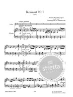 Niccolo Paganini: Konzert Nr. 1 D-Dur op. 6 (noty na housle, klavír)
