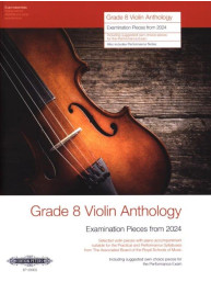 Grade 8 Violin Anthology from 2024 (noty na housle, klavír)