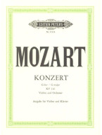 W.A. Mozart: Konzert G-Dur KV 216 (noty na housle, klavír)