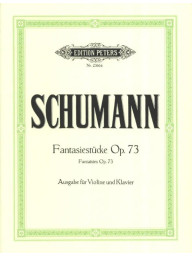 Robert Schumann: Fantasiestücke op. 73 (noty na housle, klavír)