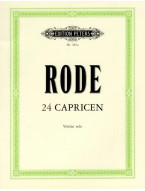 Pierre Rode: 24 Caprices (noty pro housle)