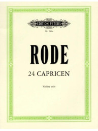Pierre Rode: 24 Caprices (noty pro housle)