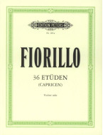 Federigo Fiorillo: 36 Etüden / Capricen (noty na housle)