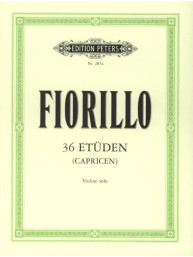 Federigo Fiorillo: 36 Etüden / Capricen (noty na housle)