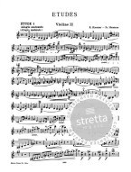 Rodolphe Kreutzer: 42 Studies or Caprices - Single part Violin 2 (noty na housle)