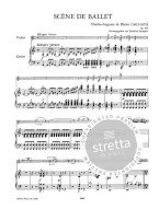 Charles Auguste de Bériot: Scene De Ballet Op.100  (noty na housle, klavír)