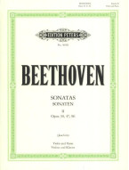 Ludwig van Beethoven: Sonatas For Violin And Piano 2 (noty na housle, klavír)